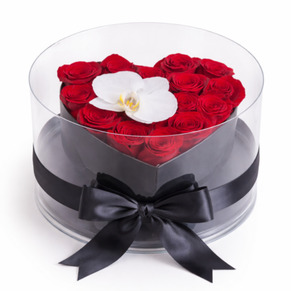Orchid Heart Box