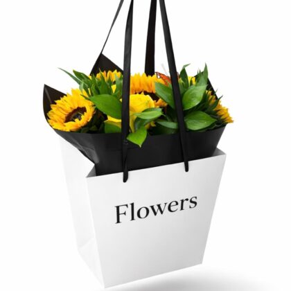 Sunflower Floral Bag