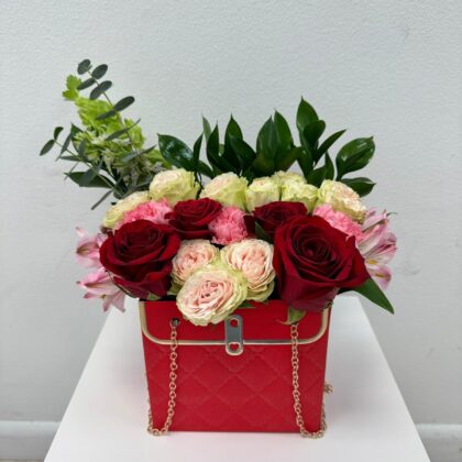 Passion Floral Handbag